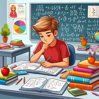 Propositional Logic and Predicate Reasoning in Math Assignments